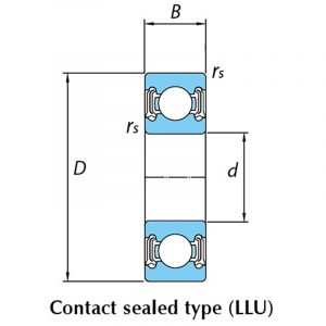 608-LLU/1K | Bearings